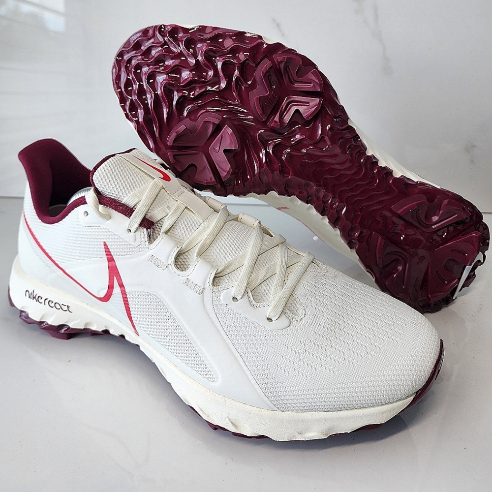 Nike React Infinity PRO Men's Golf Shoes Wide NEW Sail Fusion